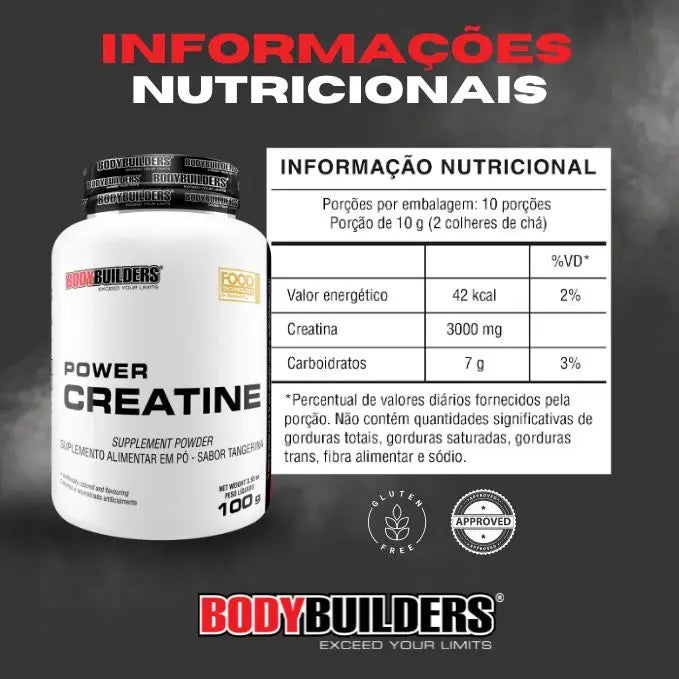 Kit 2x Whey Protein Waxy Whey 900g + 2x BCAA 100G + 2x Power Creatine 100G + 2x Glutamina 100G + Coqueteleira - Bodybuilders