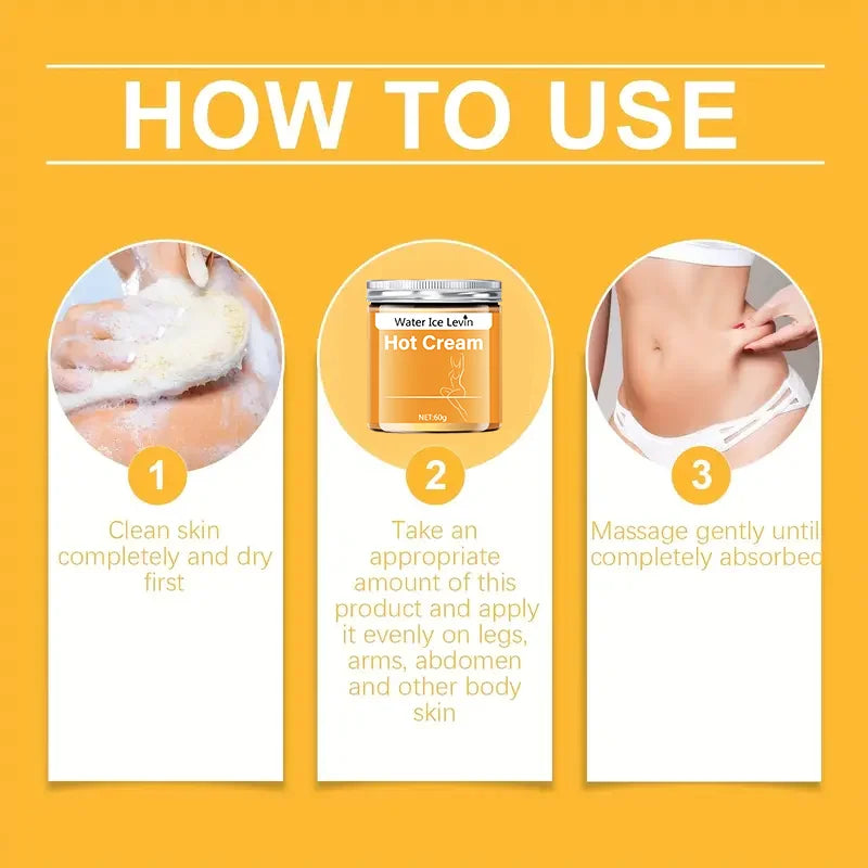 Creme de massagem para corpo inteiro e musculação