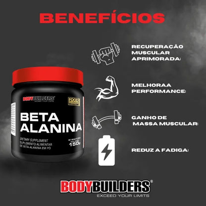 Beta Alanina 150g - Suplemento para Melhorar o Treino