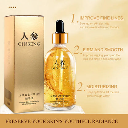 Sérum facial com ácido hialurônico e ouro 24k 100ml
