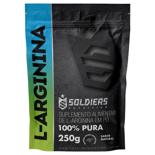 Arginina 250g - Importada 100% Pura - Nutrição