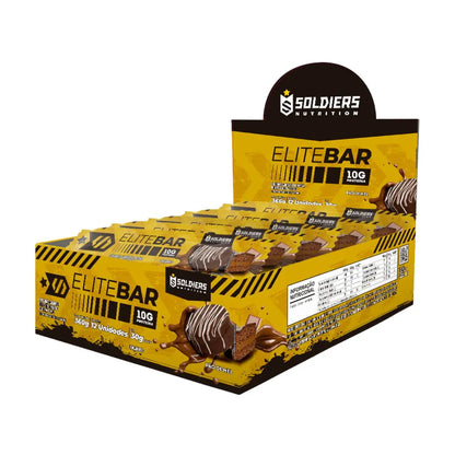 Barra de Proteína Elitebar 30g CX 12 UN-Soldiers Nutrition