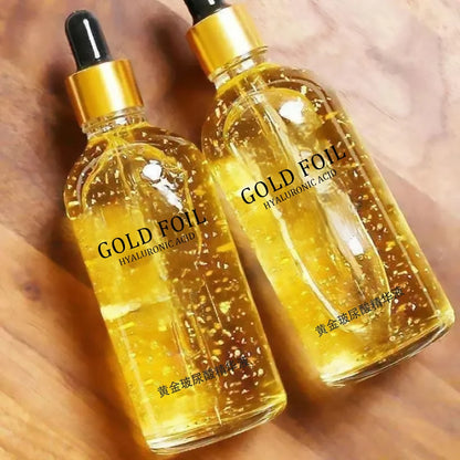 Sérum facial com ácido hialurônico e ouro 24k 100ml