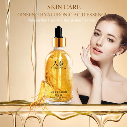 Sérum facial com ácido hialurônico e ouro 24k 100ml