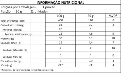 Barra de Proteína Elitebar 30g CX 12 UN-Soldiers Nutrition
