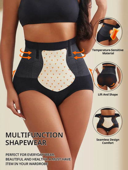 Calcinha Térmica Queima de Gordura Emagrecedora Modeladora de Barriga e Elevação de Quadril
